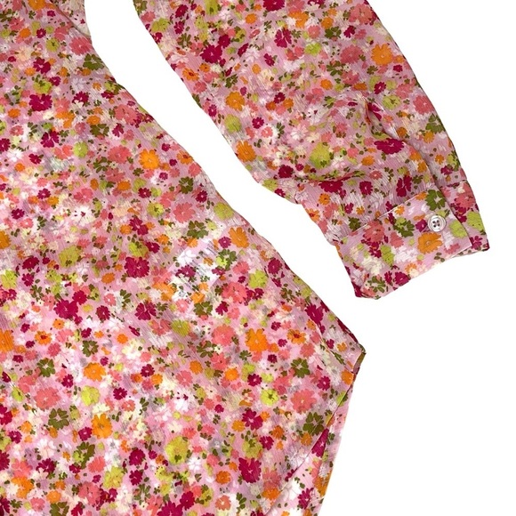 KUT from the Kloth Jasmine Floral Button Down Top XL - Picture 8 of 14